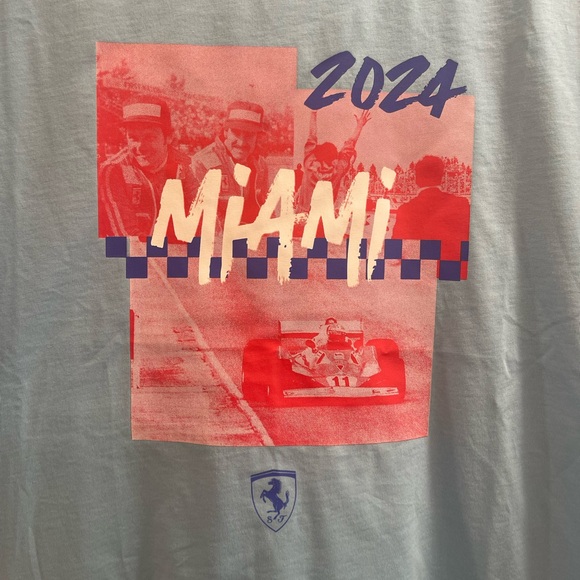 Scuderia Ferrari 2024 Miami Limited Edition Tee - Picture 6 of 7